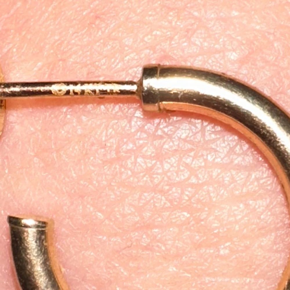 Gold Hoop Earrings